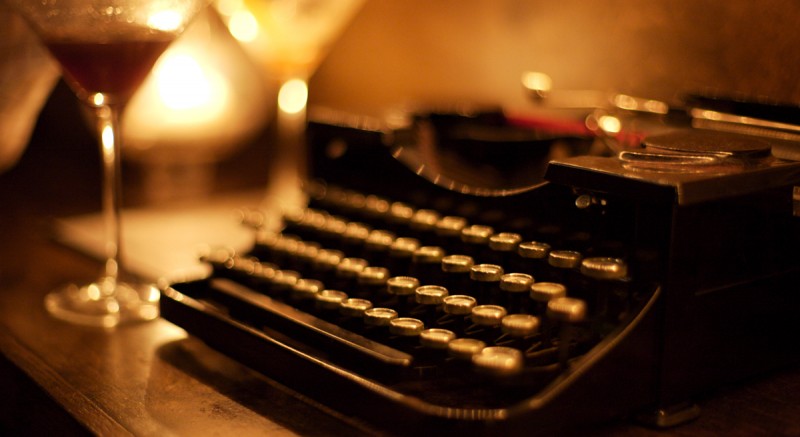 writing books typewriter vintage